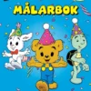 Bamse Målarbok med klistermärken