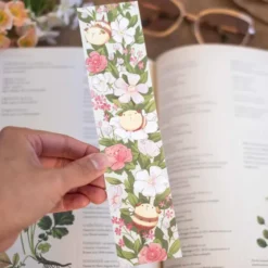 Bookmark - Guinea Bees & Blossoms