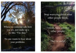 Disappointing Affirmations - Unfollow your dreams!