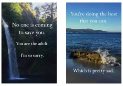 Disappointing Affirmations - Unfollow your dreams!