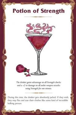 Düngeonmeister: The Deck of Many Drinks. The RPG Cocktail Recipe Deck