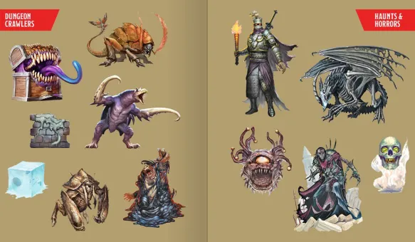 Dungeons & Dragons Stickerology: Legendary Stickers of Monsters, Magical Items