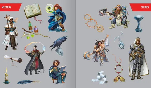 Dungeons & Dragons Stickerology: Legendary Stickers of Monsters, Magical Items
