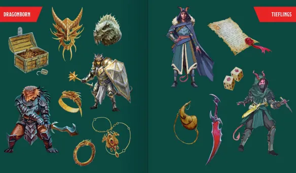 Dungeons & Dragons Stickerology: Legendary Stickers of Monsters, Magical Items