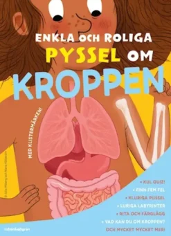 Enkla och roliga pyssel om kroppen - med klistermärken