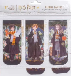 Floral Fantasy Magnetic Bookmark Set