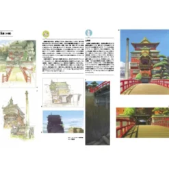 Ghibli Architectural Buildings Artworks