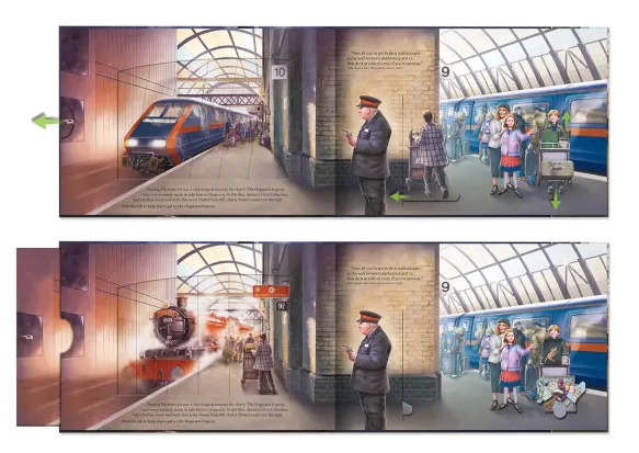 Harry Potter's Journey to Hogwarts: A Magical Surprises Pop-Up Book