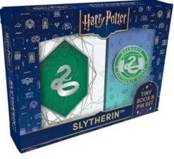 Harry Potter: Slytherin Tiny Book and Pin Set
