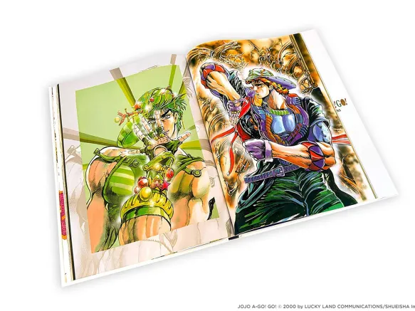 JoJo A-Go!Go! Illustrations
