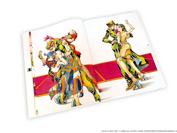 JoJo A-Go!Go! Illustrations