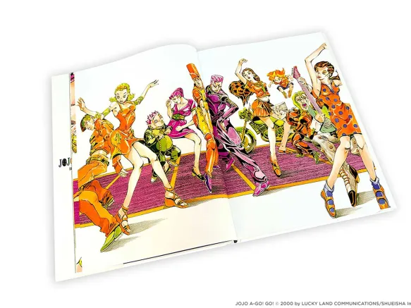 JoJo A-Go!Go! Illustrations
