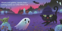 Little Witch Cat - Finger Puppet Book