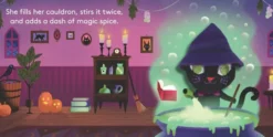 Little Witch Cat - Finger Puppet Book