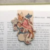 Medieval Reading Cow Magnetic Bookmark