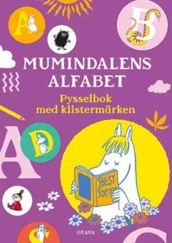 Mumindalens alfabet - pysselbok med klistermärken