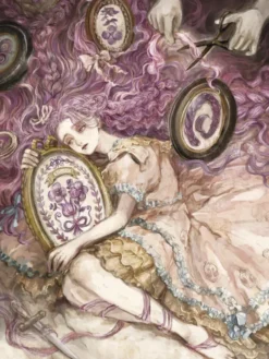 Peculiar Antique Dreamworld Illustration Card Book