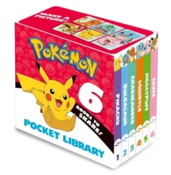 Pokémon Pocket Library - 6 mini board books