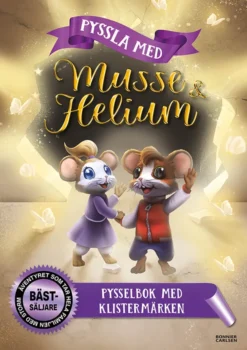 Pyssla med Musse & Helium - pysselbok med klistermärken