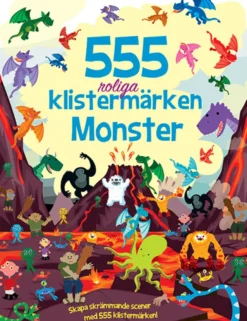 555 roliga klistermärken - Monster
