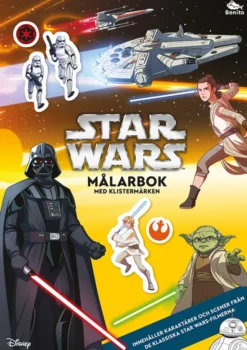 Star Wars: Målarbok med klistermärken
