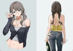 Yukina Artworks & Fashion Sketch