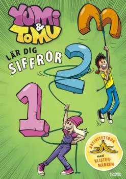 Yumi & Tomu lär dig siffror - aktivitetsbok med klistermärken