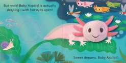Baby Axolotl: Finger Puppet Book