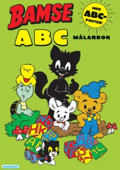 Bamse ABC målarbok