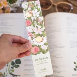 Bookmark - Guinea Bees & Blossoms