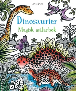 Dinosaurier - en magisk målarbok