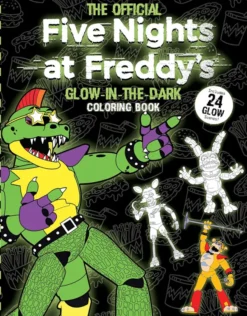 Five Nights at Freddy's Glow in the Dark Coloring Book